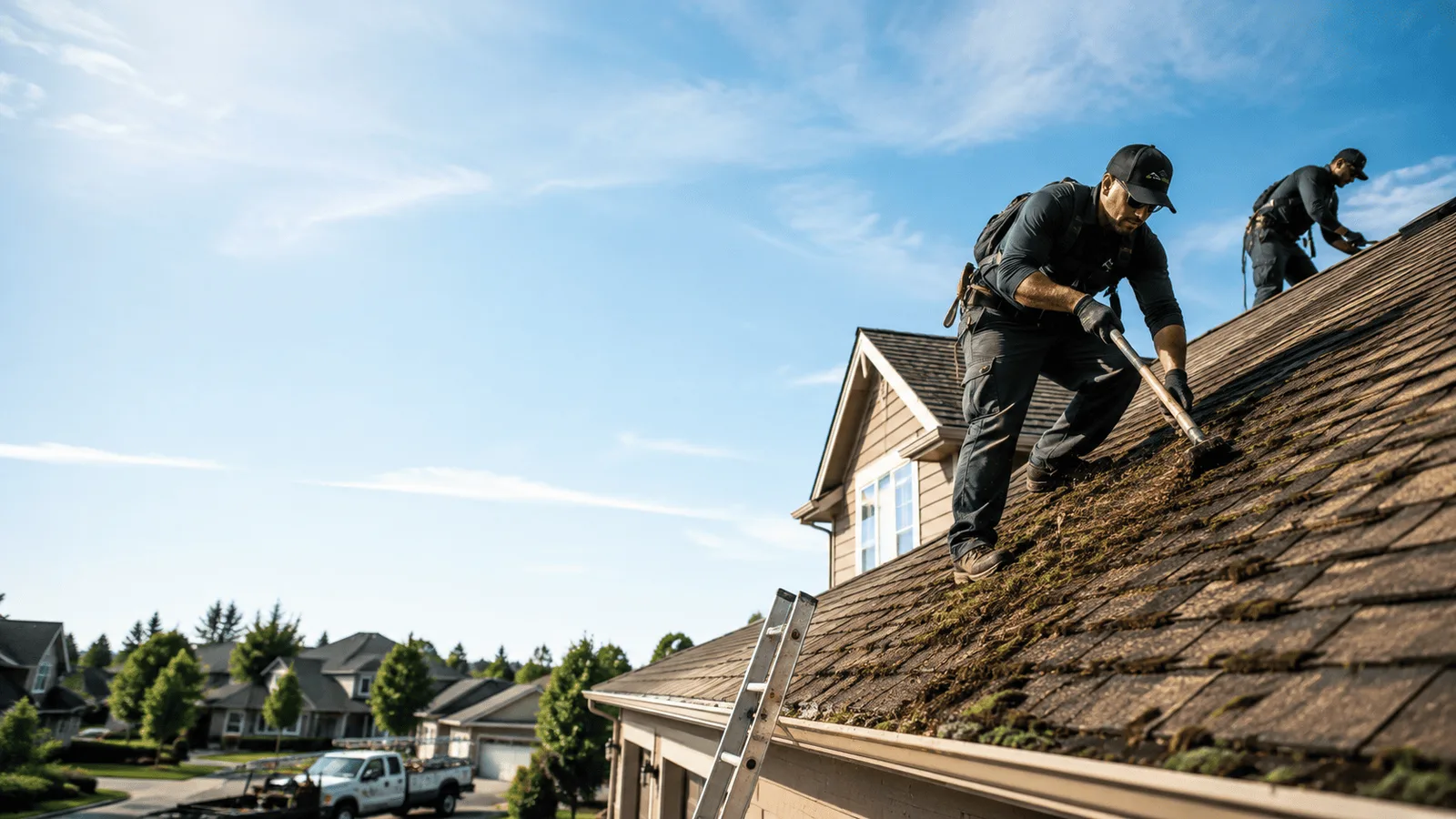 Roof Moss Removal in Bloomington, IN near me